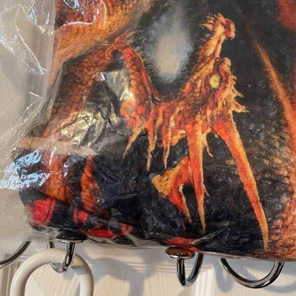 Godzilla Backpack Godzilla Christmas Sweater 2X Godzilla Plush Throw Blanket NEW - Picture 11 of 16